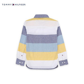 TOMMY HILFIGER大男童春季条纹长袖衬衫-BKB0KB03663OP 345元