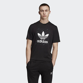adidas阿迪达斯三叶草2019男子MONO SQUARE TEE短袖T恤ED7043 236元