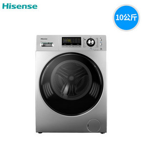￥2199 Hisense 海信 XQG100-TH1426FY 10公斤 洗烘一体机 银色