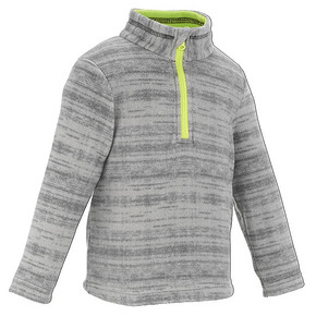 18日0点：DECATHLON 迪卡侬 QUECHUA 儿童摇粒绒套头衫 34.9元包邮 ￥35
