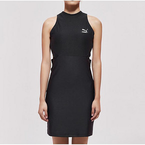 ￥199 彪马PUMA 2019新款女子透气休闲时尚露腰性感无袖连衣裙