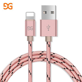 GUSGU 古尚古 苹果 lightning编织数据线 1米 1.9元