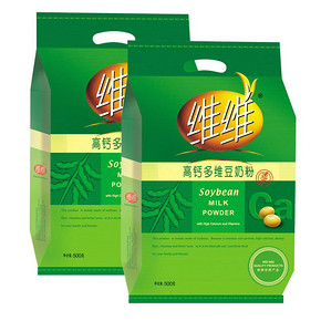 维维高钙多维豆奶粉 500g*2袋营养早餐食品欢乐开怀 40.8元