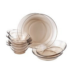 天猫 21日10点、88VIP：CORNING WARE 康宁 透明餐具套装 8件套 79元包邮（前2小时