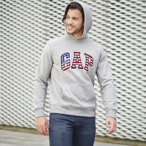 Gap 纯色连帽长袖卫衣 优惠价172元