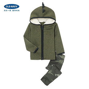 Old Navy 379984 男婴童加绒卫衣套装 89元