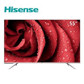 ￥3199包邮 Hisense/海信 55E52D 55英寸4K高清智能平板液晶AI全面屏电视机