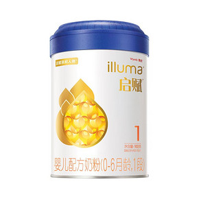 爱尔兰进口惠氏启赋1段奶粉900g新包装升级配方 258元