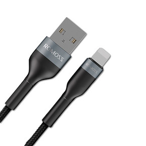 罗马仕 lightning数据线 1米 灰黑色 2.9元包邮（需用券） ￥3