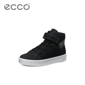ECCO爱步青少年高帮运动休闲鞋男女 柔酷8号青春 701063 799元
