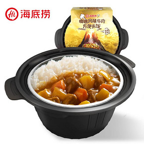 自热米饭咖喱风味牛肉方便米饭自煮自热米饭速食饭320g *2件 59.04元（合29.52