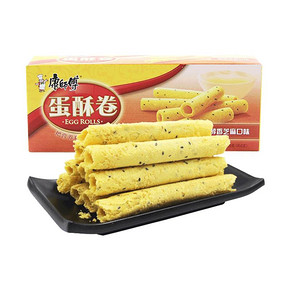 康师傅 蛋酥卷 芝麻味108g *20件 83元（合4.15元/件）