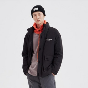 HOUXU 后序 947L1028 男/女款工装羽绒服 194.5元 ￥195