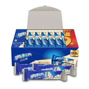 奥利奥（OREO） 巧克棒 威化饼干 奶白巧克力味 460.8g *5件 64.78元（合12.96元/