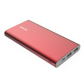 ROMOSS/罗马仕10000毫安双USB手机通用轻薄充电宝金属移动电源 51元