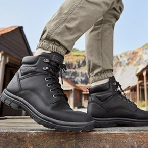 天猫 SKECHERS 斯凯奇 66156 男款工装靴 369元包邮（需用券）