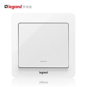 TCL-legrand 罗格朗 一开双控带荧光墙壁开关面板 *4件 59元（需用券，合14.75元/
