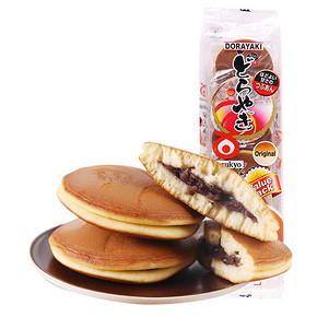 日本进口丸京铜锣烧红豆夹心鸡蛋糕318g面包糕点网红零食小吃糕点 47.3元