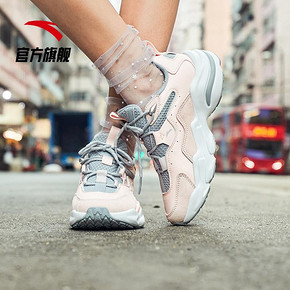 安踏（ANTA） 12928852 女鞋老爹鞋2019新鞋夏季时尚复古鞋运动鞋女休闲鞋 359元
