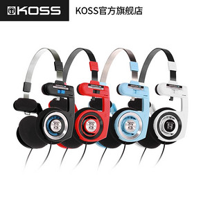 高斯（KOSS） Porta Pro 头戴式重低音耳机 125元