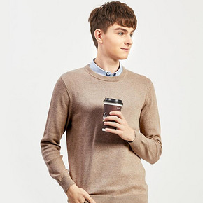 真维斯（JEANSWEST） 191001 男士圆领针织衫 *2件 83.86元（合41.93元/件）