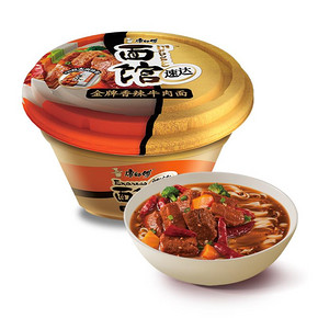 康师傅 Express 速达面馆 私房红烧牛肉/香辣牛肉面 246g*2碗 19.9元包邮（前1500