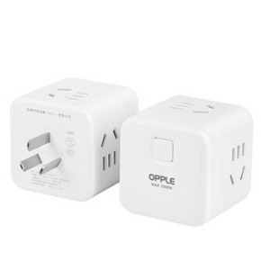 OPPLE 欧普照明 小魔方插座 无线总控一转四 16.8元包邮 ￥17