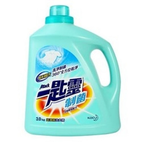 7日10点：KAO 花王 一匙灵抑菌超浓缩洗衣液 3kg *2件 70.3元包邮（前30分钟，合
