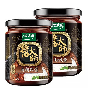 太太乐 酱大师 卤肉饭酱 200g*2瓶 18.63元包邮（双重优惠） ￥19
