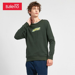 ￥47.4 12日0点： Baleno 班尼路 88831247J 男士圆领卫衣
