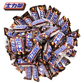 SNICKERS 士力架 花生巧克力 1000g 28.45元