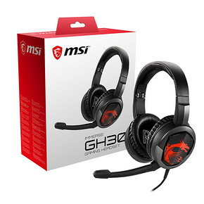 12日0点：MSI 微星 GH30 游戏耳机 269元包邮（需用券） ￥269