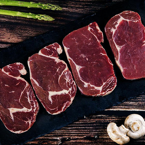 原切肉眼牛排两件1400g *2件 177元（合88.5元/件）