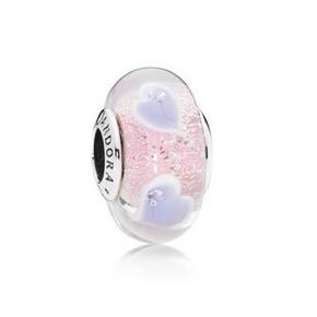 双12预告： Pandora 潘多拉 796599CZ 富足的心琉璃串饰 *2件 358元包邮（需用券，