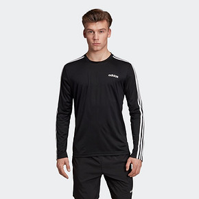 阿迪达斯（adidas） M D2M 3S LS TEE 男士长袖T恤 114元包邮（需用劵）