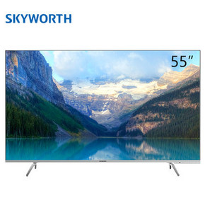 双12预告： Skyworth 创维 55H7S 55英寸 4K 液晶电视 2199元包邮（前20台5折）