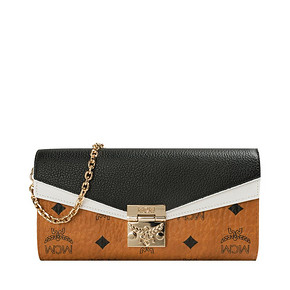 MCM MYL9SPA34 Patricia 女士大号拼色WOC链条斜挎钱包 1994.05元