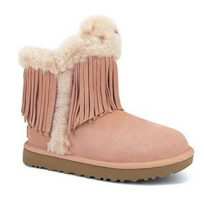 双12预告：UGG 1101016 女士雪地靴流苏 594元包邮（需用券） ￥594
