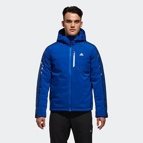 12日0点、双12预告：adidas 阿迪达斯 DM1965 男装冬季户外羽绒服 低至276.94元（