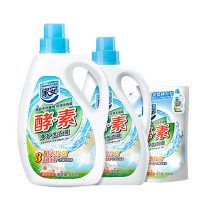 12日0点、88VIP：家安 酵素洗衣液 5.5kg *2件 66.41元包邮（前5分、合33.2元/件） 