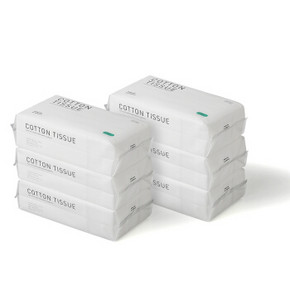babycare 婴儿棉柔巾 80*6包 *2件 +凑单品 88.6元包邮（前2小时，合44.3元/件） ￥