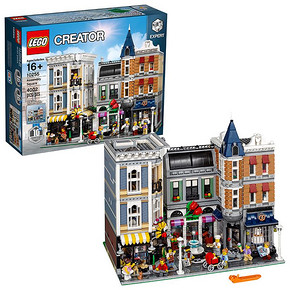 88VIP：LEGO 乐高 创意百变街景 10255 10周年集会广场 1489.72元包邮包税 ￥1490