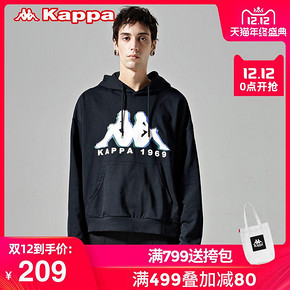 【双12年终大促】KAPPA卡帕男款运动卫衣 到手价209元