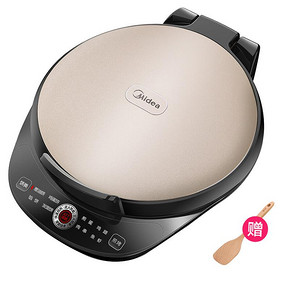 Midea/美的煎烤机30Easy103电饼铛家用新款双面加热烙饼锅电饼档 137元