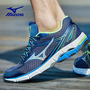 12日0点、双12预告：Mizuno 美津浓 WAVE CONNECT 3 男士支撑跑鞋 225元包邮（前 1小