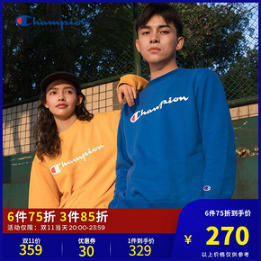 ￥273 CHAMPION 冠军 情侣款圆领卫衣