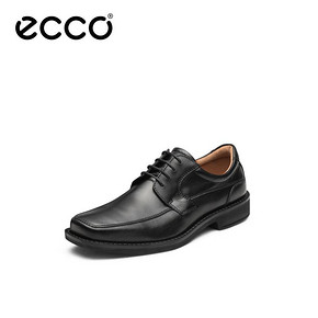 ECCO爱步潮流商务皮鞋 秋冬时尚简约舒适低帮系带鞋 斯雅图600294 1599元
