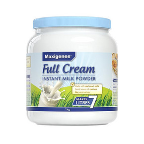88VIP：Maxigenes 美可卓 全脂高钙奶粉 1kg 113元