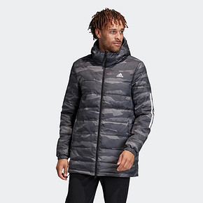 阿迪达斯（adidas） 3S REV AOP 男子双面羽绒服 479元