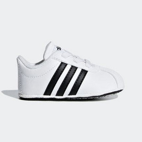 限尺码：adidas 阿迪达斯 VL COURT 2.0 CRIB 婴儿休闲鞋 99元包邮 ￥99